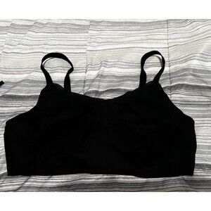 Third Love 24/7 Wireless Crossover Minimizer Bra Black Size 36 F
